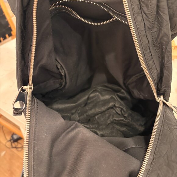 McQ Alexander McQueen Silver Studded Backpack Swallow Black Moto Style main image 5